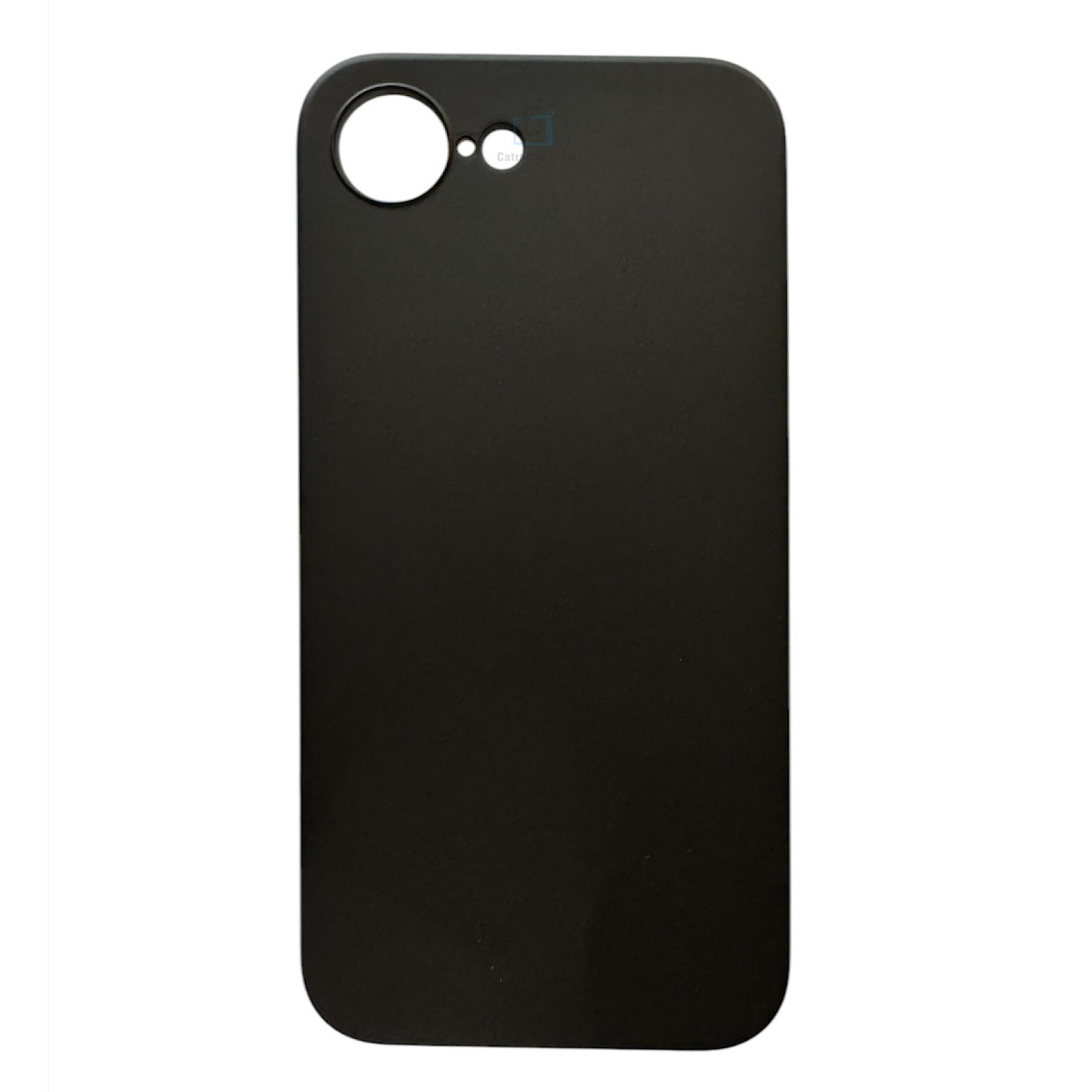 Genérico - Carcasa De Silicona Para Iphone 16e-negro
