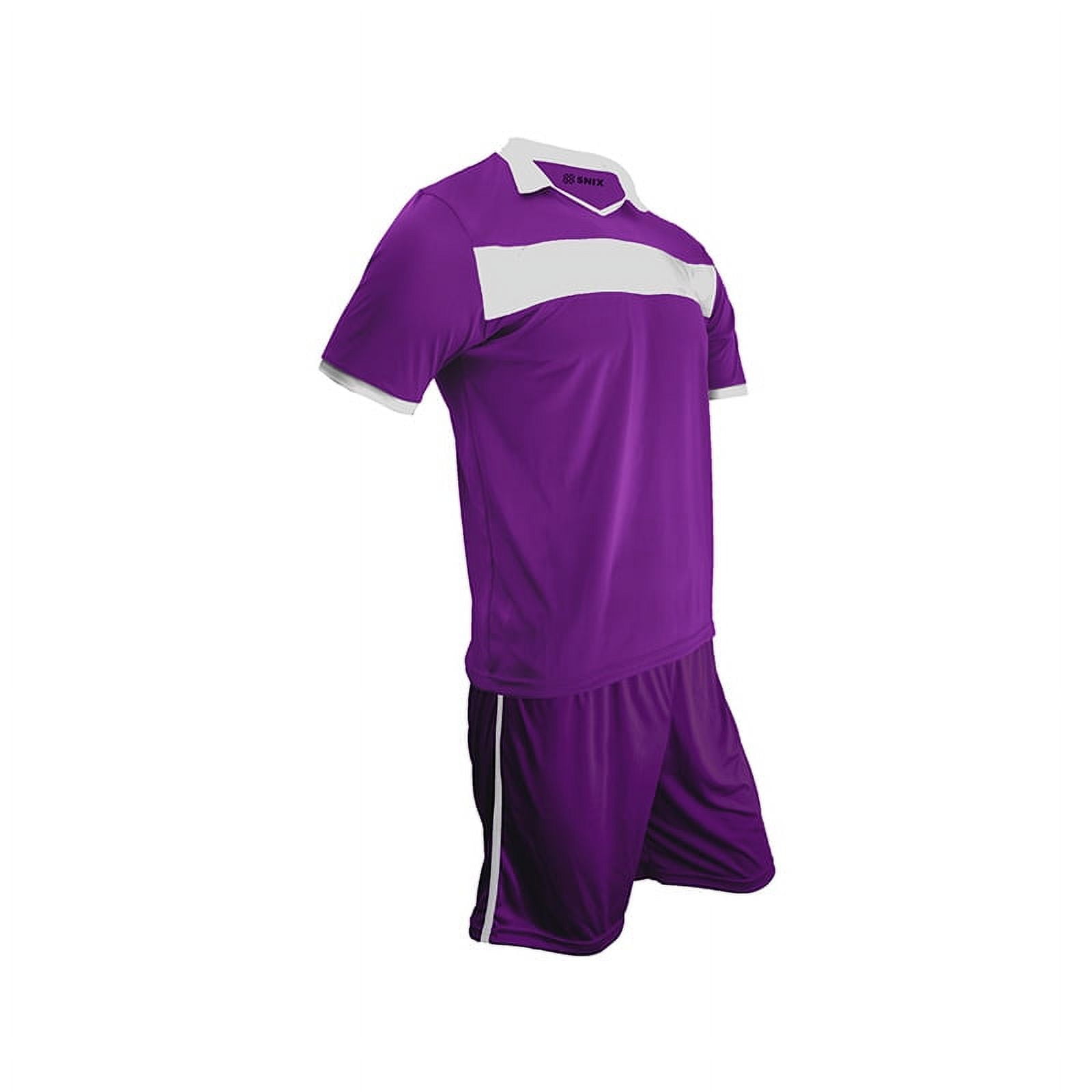 Snix - Uniforme De Futbol Infantil Zid Morado Talla 14