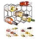 thumbnail image 1 of Botellero Countertop Para 14 Botellas Metal Negro, 1 of 9