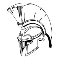 Rienda Libre Graphics - Decomural Spartan Army Helmet Roman Soldier Ws-32835