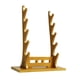 thumbnail image 5 of Soporte De Pantalla De Espada Soporte De Espada Para Templarios Wakizashi Samurai Espada Marrón 5 Nivel, 5 of 5