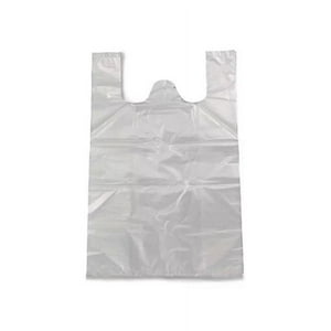 De Gaune - Bolsas Tipo Camiseta Plásticas 35X40Cm Blanco 500U