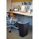 thumbnail image 2 of Contenedor de basura Rubbermaid Commercial 41L de plástico negro, 2 of 4