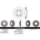 thumbnail image 2 of Disco Freno para auto Mitsubishi Montero 1999-2006 Delantero, 2 of 3