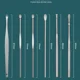 thumbnail image 3 of 6/8PCS Stainless Steel Earpick Ear Cleaner Spoon Ear Care Cleaning Tool Earwax Removal Kit Ear Pick Wax Remover Clean Health, 3 of 3