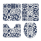 thumbnail image 3 of Set Juego De Baño 4 Piezas Con Cortina Deco Hogar Completo, 3 of 5