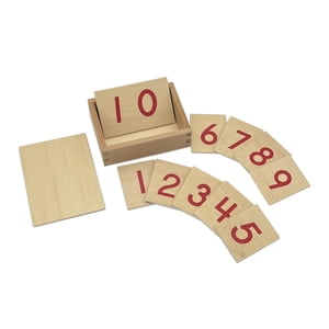 Bothyi - Tarjetas De Números Matemáticos Montessori Para Instituciones De Cuidado Infantil Para Niños De Educación Temprana