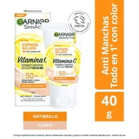 Crema Hidratante Express Aclara Tono Claro 40 G Garnier Skin Active