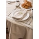 thumbnail image 3 of Mantel DII French Stripe - Mesa de comedor (150 x 300 cm), color marrón y blanco, 3 of 6