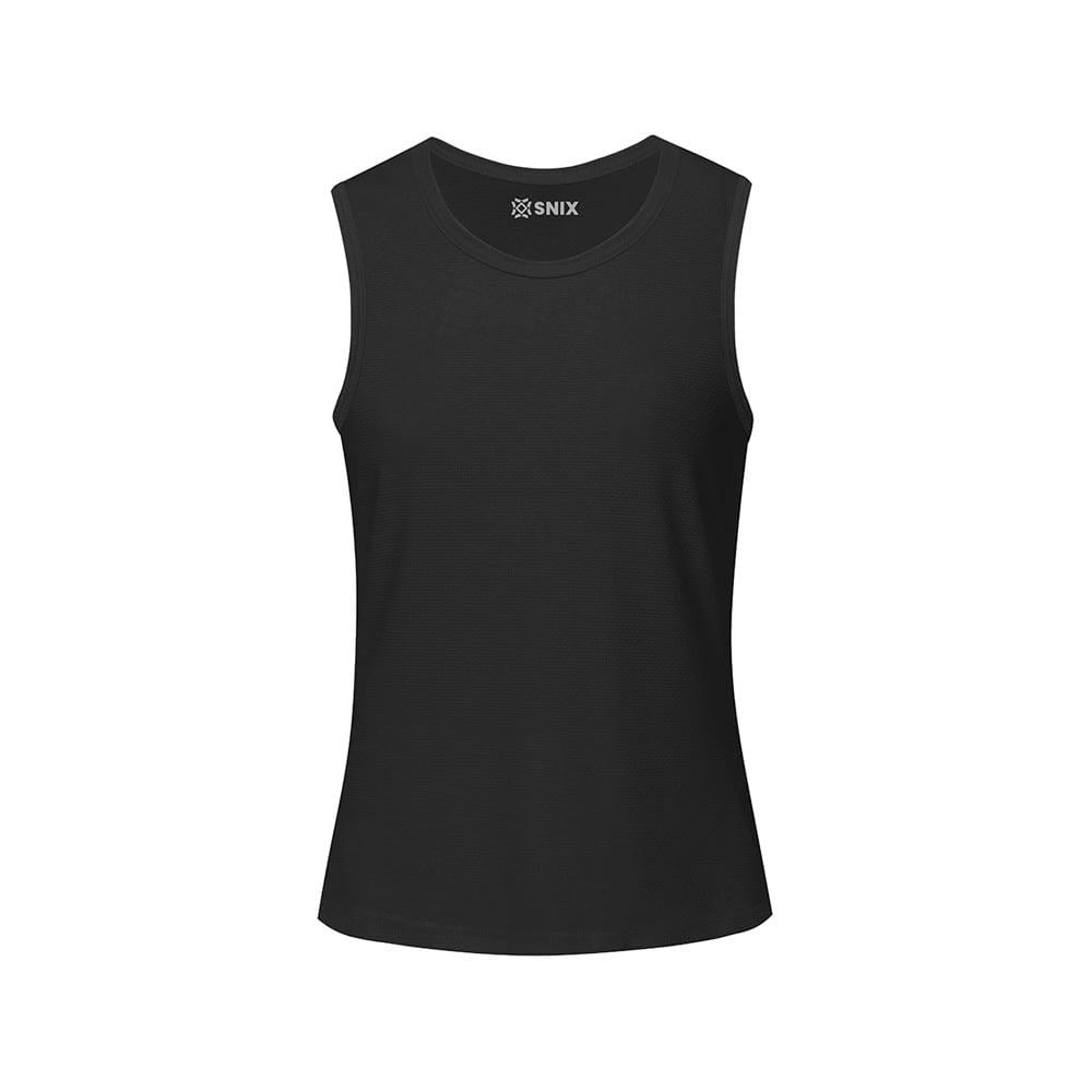 Snix - Camiseta Femenina Dry Fit Sin Mangas - Negro Talla Xl