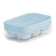 thumbnail image 3 of Bandeja De Cubitos De Hielo Multiusos De Fácil Liberación Portátil Para Café Bebida Jugo 6 Rejillas Azul, 3 of 5