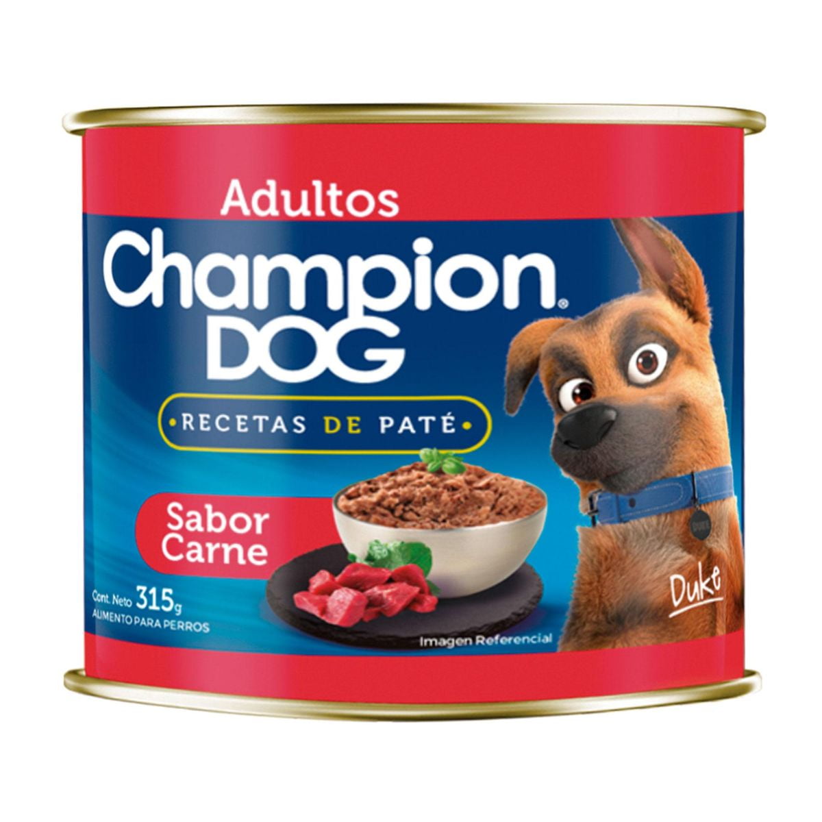 Pack 6 Latas Champion Dog Alimento Húmedo Perro Adulto Sabor Carne