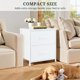 thumbnail image 5 of Cómoda Nightstand SageNest pequeña con 2 cajones, color blanco, 5 of 7