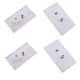 thumbnail image 3 of Conector Coaxial F De 4 Piezas, Conector Ethernet De Red RJ45, Toma De Placa De Pared, 3 of 5