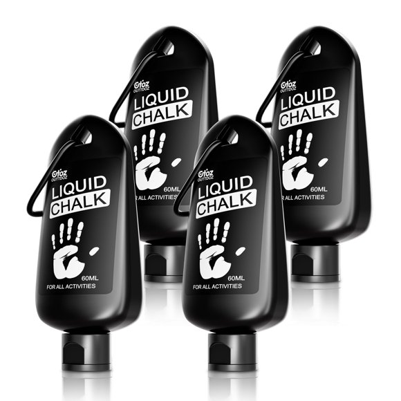 Magnesio Líquido OUTTDOZ 60 ml Pack de 4 para Gimnasio y Escalada
