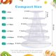 thumbnail image 3 of Macaron Tower Stand Ufurty, 6 niveles, plástico transparente, 3 of 9