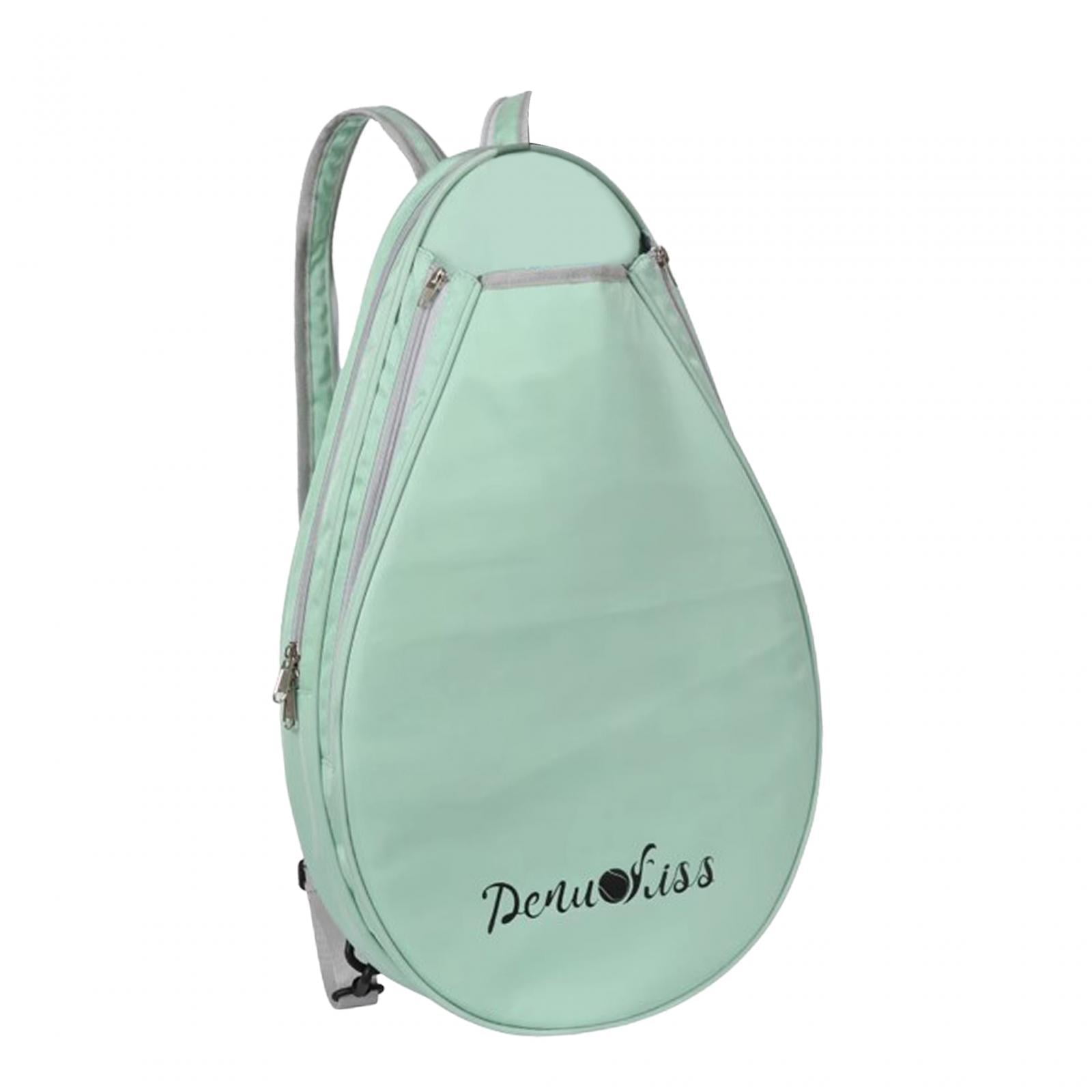 Magideal - Mochila Pickleball, Bolsa De Tenis Ligera, Bolsa De Viaje, Organizador, Cremallera Suave, Bolsa Portátil Duradera De Pickleball Para Mujeres Y Hombres Verde