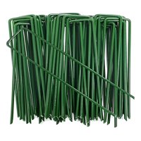 Genérica - 20Pcs Grapas Clavos De Césped Pasto Artificial Estacas De Corchete