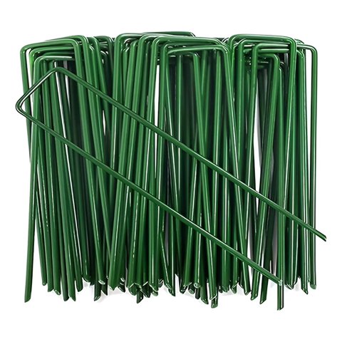 Genérica - 20Pcs Grapas Clavos De Césped Pasto Artificial Estacas De Corchete