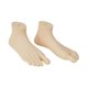 thumbnail image 3 of 2x Mannequin Foot Sandal Shop Shop Shoping Sketching Home Malls Lifesize Skin, 3 of 5