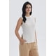 thumbnail image 2 of Polera Mujer Tejida Abertura Crudo, 2 of 4