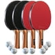 thumbnail image 1 of Set de palas de ping pong JP WinLook con funda y pelotas, para 4 jugadores, 1 of 6
