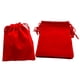 thumbnail image 1 of 50 Uds. Bolsa De Terciopelo Con Cordón, Bolsa De Regalo Para Fiesta De Boda, 10x12cm, Color Rojo, 1 of 3