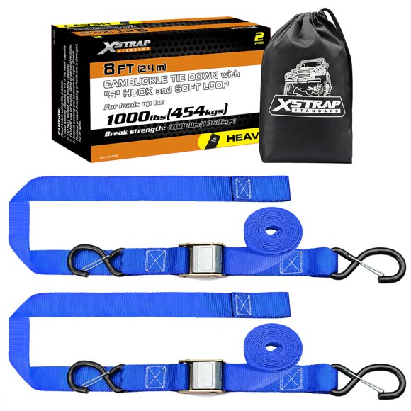 Correa de carga XSTRAP STANDARD 2,4 m azul (2 unidades)