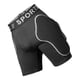 thumbnail image 4 of Protección De Patinaje Pantalones Cortos Con Relleno De Cadera Equipo De Protección Guardia Negro L, 4 of 5