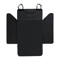 Ioensy - Revestimiento Para Maletero De Coche Para Perros Alfombrilla Para Perros Para Coche Funda De Carga Multiusos Para Perros 132 Cm X 104 Cm Color Negro