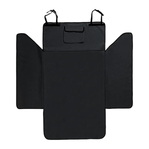 Ioensy - Revestimiento Para Maletero De Coche Para Perros Alfombrilla Para Perros Para Coche Funda De Carga Multiusos Para Perros 132 Cm X 104 Cm Color Negro