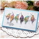 thumbnail image 3 of Troqueles Yeyert fila de colibríes cantores para hacer tarjetas, 3 of 7