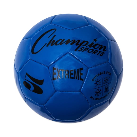 Balón de Fútbol Champion Sports Talla 5 Azul Todo Tiempo