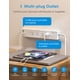thumbnail image 3 of Protector contra sobretensiones WiFi Smart Power Strip, 4 tomas de corriente alterna, 4 USB, 3 of 9