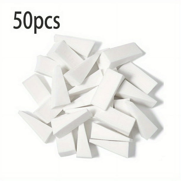 20/50pcs,Art&Beauty Gradient Shaped Nails Soft Sponges For Color Fade Manicure Nail Art Tools
