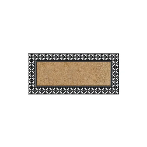Limpiapies Coco piso de goma 45x100 cm Cotidiana