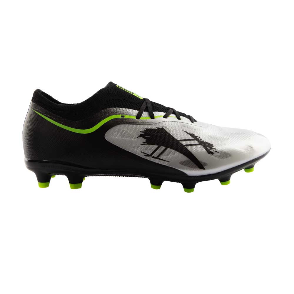 Zapatillas Hombre Futbol Negro Plateado Falcon Cac1ke