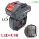 thumbnail image 1 of Adaptador Convertidor Luz LED Uso para Ma*kita BL1830 Batería Li-ion de 18V Encendida para Ma*kita Herramienta Eléctrica de 18V Lomvum ZIPU Hongsong, 1 of 8