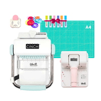 We R Memory Keepers - Kit Encuadernadora Cinch Menta + Disc Cinch + Regalo Ch06