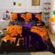 thumbnail image 1 of Cemetery Evil Pumpkin Cat Quilt Duvet Cover Set Bedding Bedclothes3-Piece Bedding Set, 1 of 5