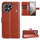 thumbnail image 1 of Funda tipo libro para Tecno Pova 7 5G, cartera todo‑en‑uno, funda multifuncional con tarjetero y correa de muñeca desmontable, 1 of 4