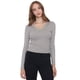 thumbnail image 1 of Sweater Mujer Cuello V Slim Gris Melange Corona, 1 of 5
