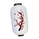 thumbnail image 2 of Linterna de estilo japonés Lámpara colgante decorativa Sombra Estilo oriental Luces de tela ligera para boda Festival de primavera Fiesta al aire , BlancoCuerpoPequeñoFlor, 2 of 5