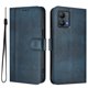 thumbnail image 1 of Funda Cartera para Motorola Moto G53 Protección 360° con Ranuras para Tarjetas y Soporte Azul, 1 of 6