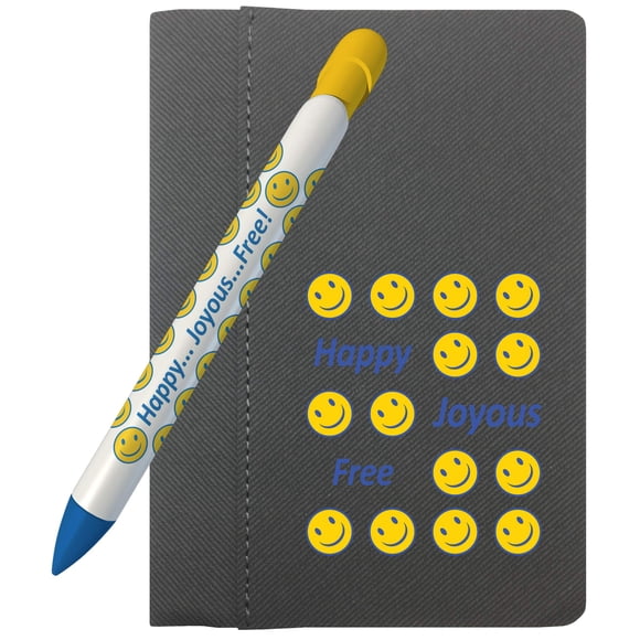 Set de regalo Greeting Pen Happy, Joyous, Free Recovery con cuaderno