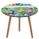 thumbnail image 1 of Oddbods-theme Fitted Round Tablecloths Elastic Edged Table Covers Waterproof Table Cloth for Kitchen Holiday Party Tables Decor 150cm, 1 of 6