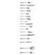 thumbnail image 4 of Fortessa Lucca 12 piezas – tenedores de acero inoxidable 18/10, 4 of 5