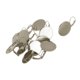 thumbnail image 3 of 12 piezas almohadilla de pendiente leveback pegamento en hallazgos fabricación de joyas de plata, 3 of 3
