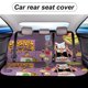 thumbnail image 5 of Torre de Pizza-theme Car Rear Seat Covers Back Elastic Flexible Car Seat Covers Decorative Fits Most Cars 120x59x76cm, 5 of 6