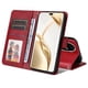 thumbnail image 5 of Funda Billetera para Honor 200 Pro con Porta Tarjetas y Soporte Ajustable Rojo, 5 of 5